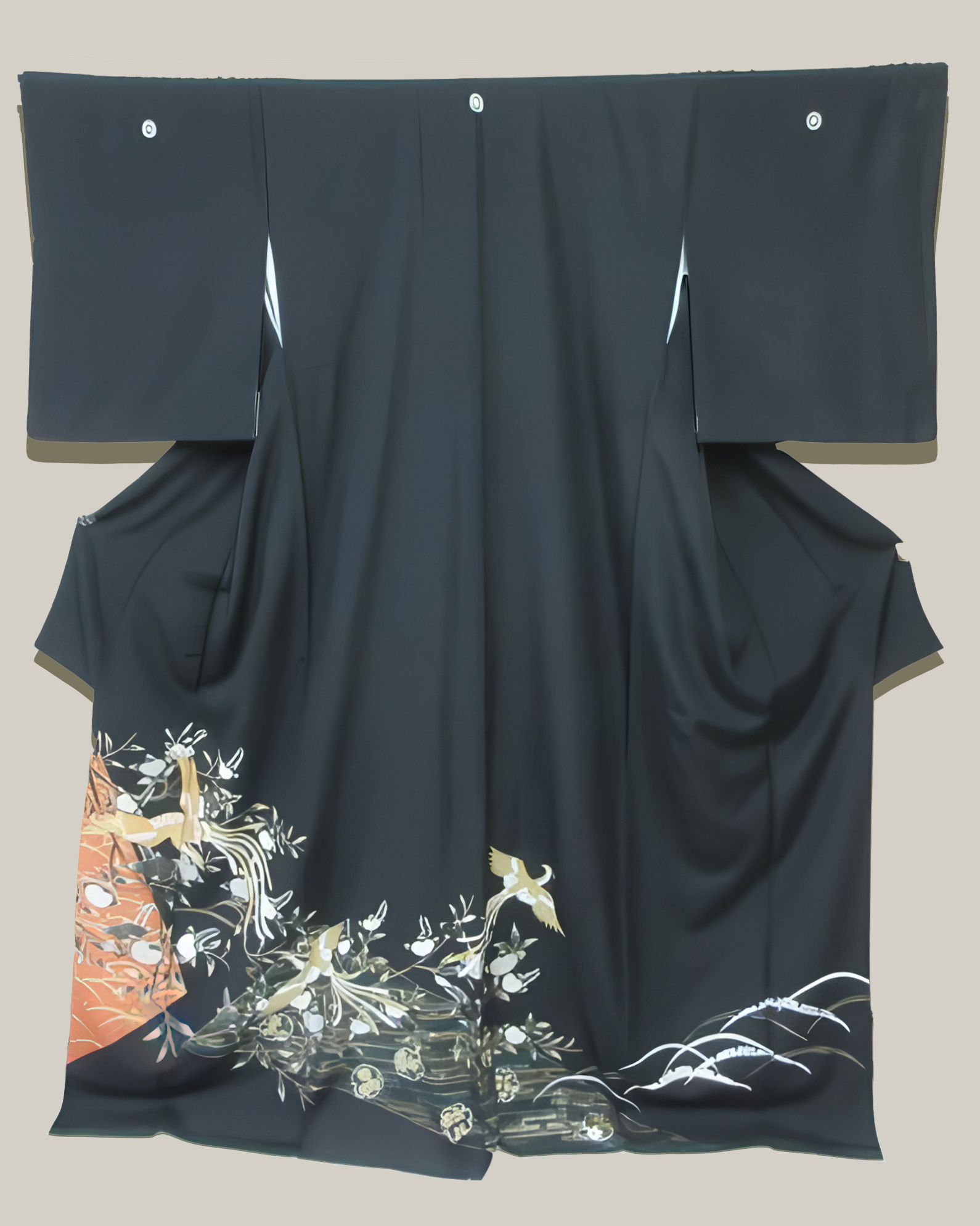 ST-02 kimono, full front view