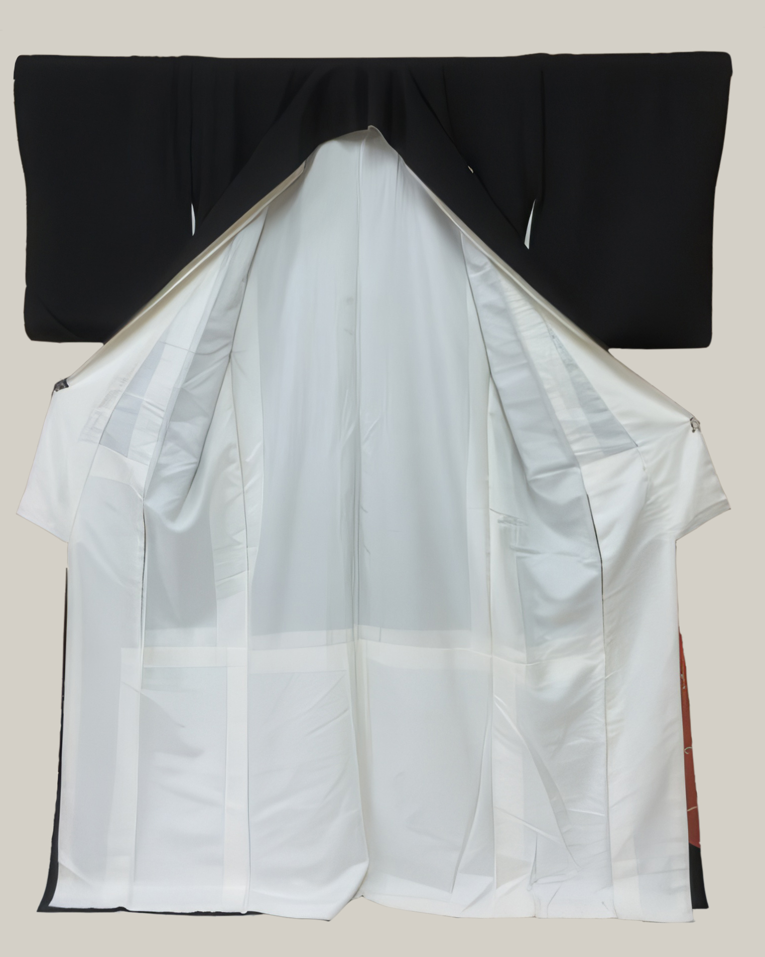 ST-02 kimono, interior / lining view